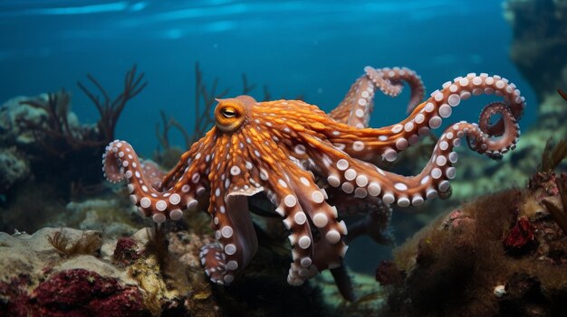 Camouflaged Octopus