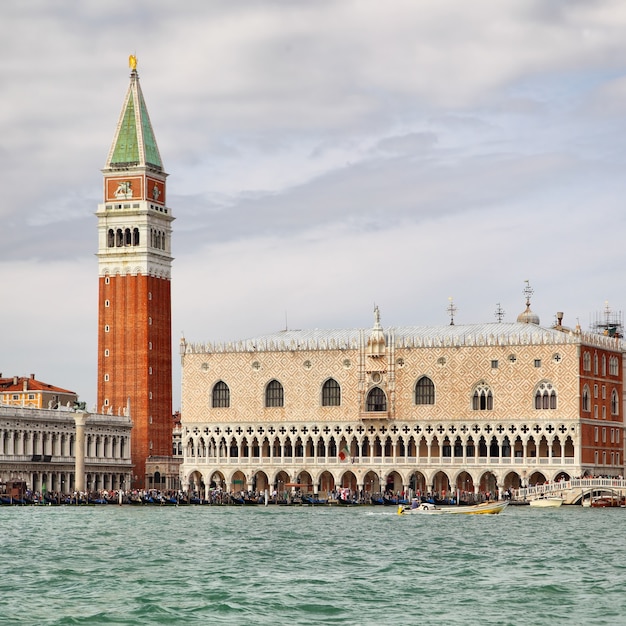 Campanile and Doge's palace in Venice