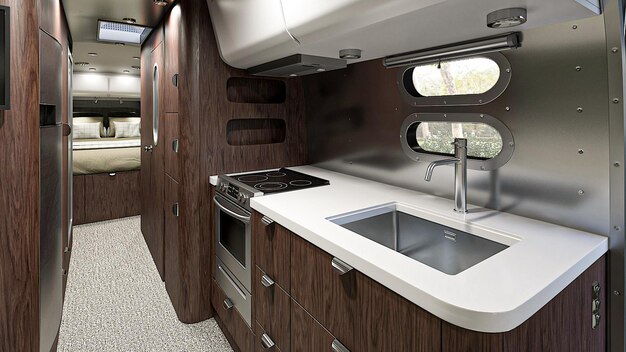 Photo campervan trailer design