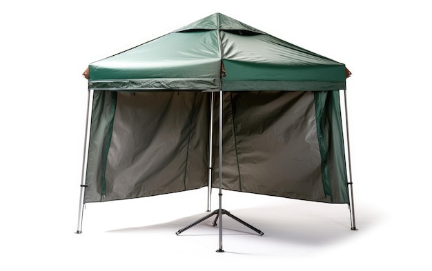 Camping Canopy op witte achtergrond