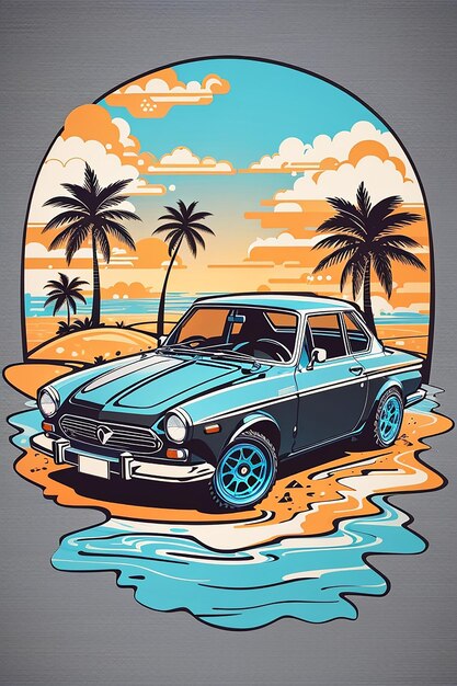 camping car images for tshirt design