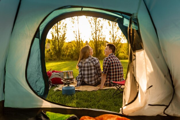 Camping mornings