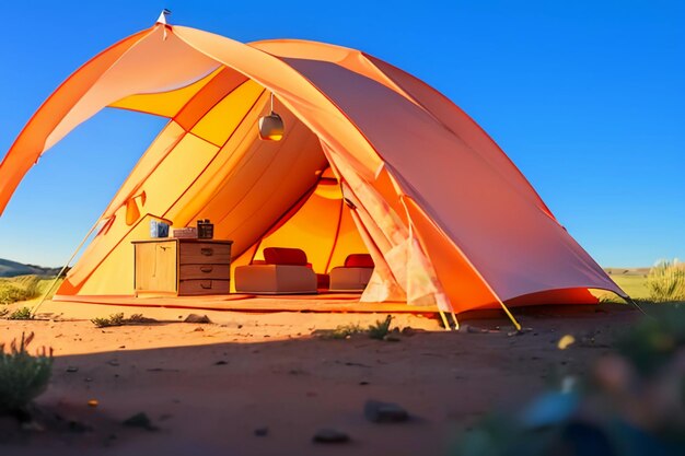 Camping tent buiten recreatie ontspanning reis gereedschap veld overleven rust behang achtergrond