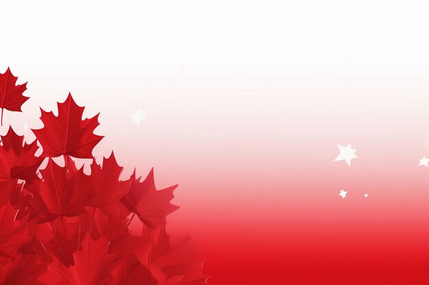 Canada dag banner ontwerp met copy space vector illustratie