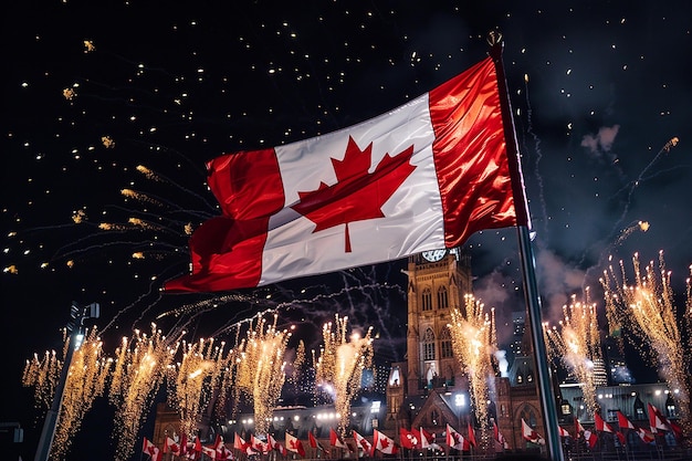 Празднование Дня Канады по всей стране