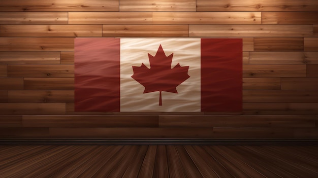 Canada flag background