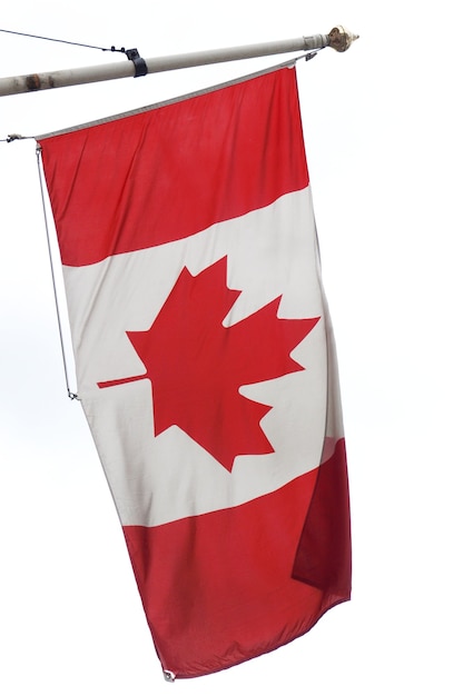 Canada flag isolated