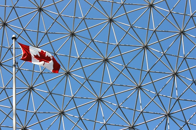 Foto bandiera del canada