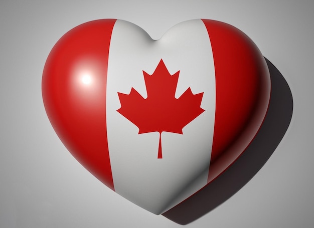 Canada hart logo Canada dag viering