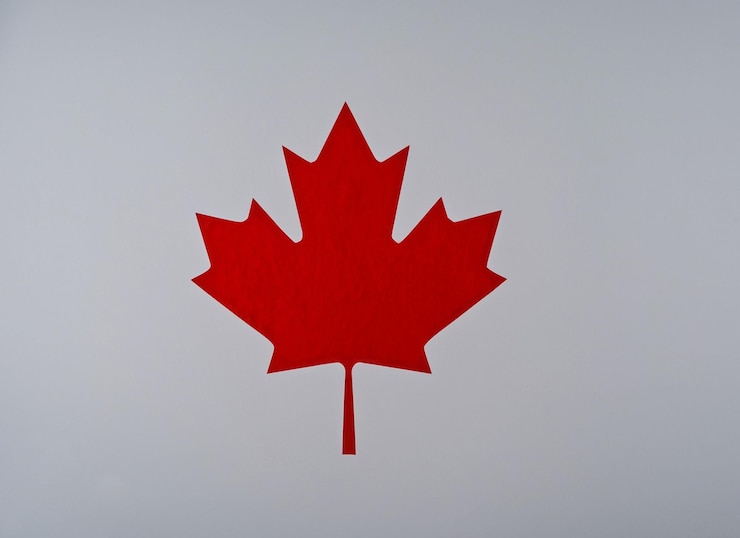 Photo canada logo with canada day celebration concept