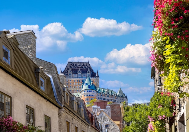 Canada Old Quebec City toeristische attracties Petit Champlain benedenstad en winkelgebied