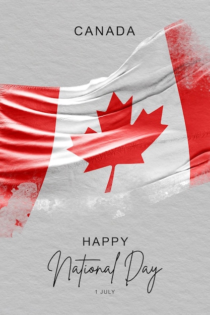 Canada onafhankelijkheidsdag sociale media post banner poster sjabloon