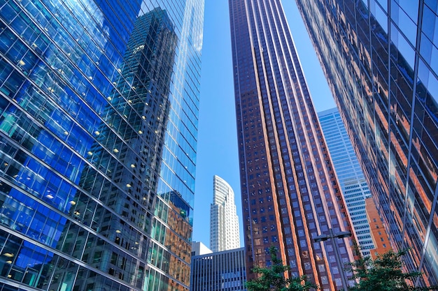 Canada Toronto wolkenkrabbers financiële district skyline en moderne architectuur