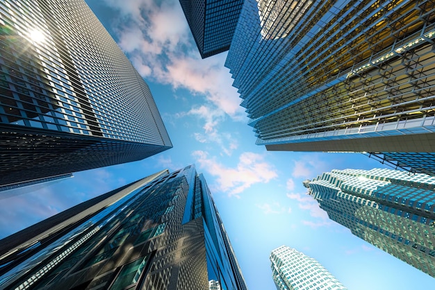 Canada Toronto wolkenkrabbers financiële district skyline en moderne architectuur