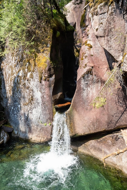 Canadees natuurlandschap in Monmouth Canyon