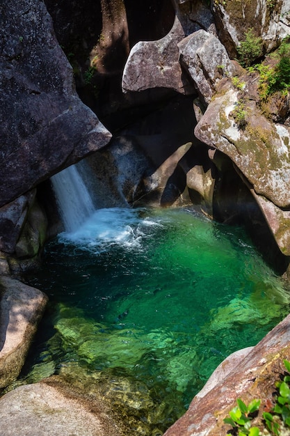 Canadees natuurlandschap in Monmouth Canyon