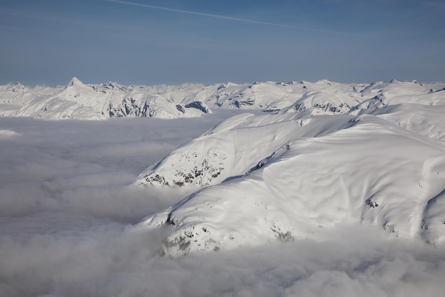 Canadese luchtlandschapsachtergrond