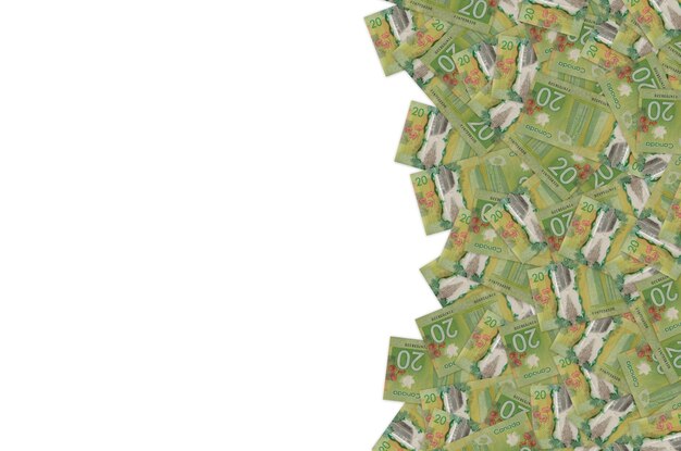 写真 カナダ・ビミー・リッジ・メモリアル - カナダ・ドル・ポリマー紙幣パターン