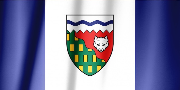 Canadian provinces flags series - Northwest Territories