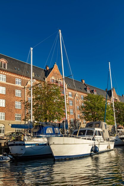 Canal in Copenhagen, Denmark