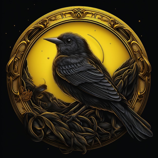 The canary logo is very detailed