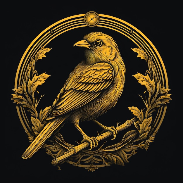 Photo the canary logo is very detailed