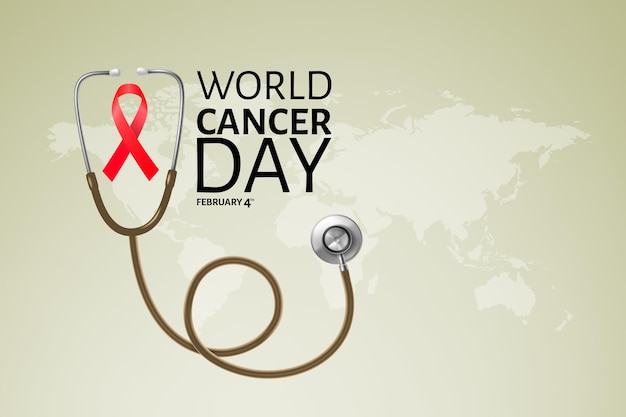 がんの日がんの日のシンボルと国際がん啓発デーの写真
