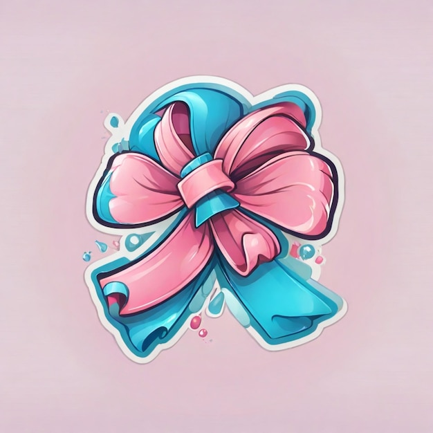 Cancer ribbon vector background