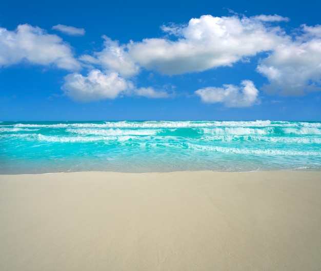 Cancun Delfines Beach in Hotel Zone Mexico