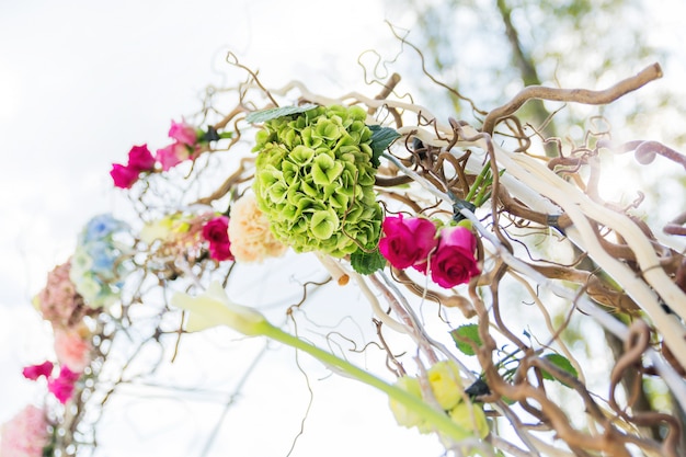 Candies on wedding ceremony