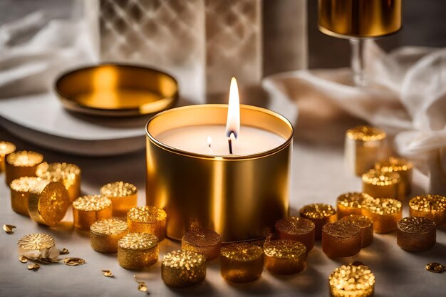 Candle backgrounds for gifts and occasions