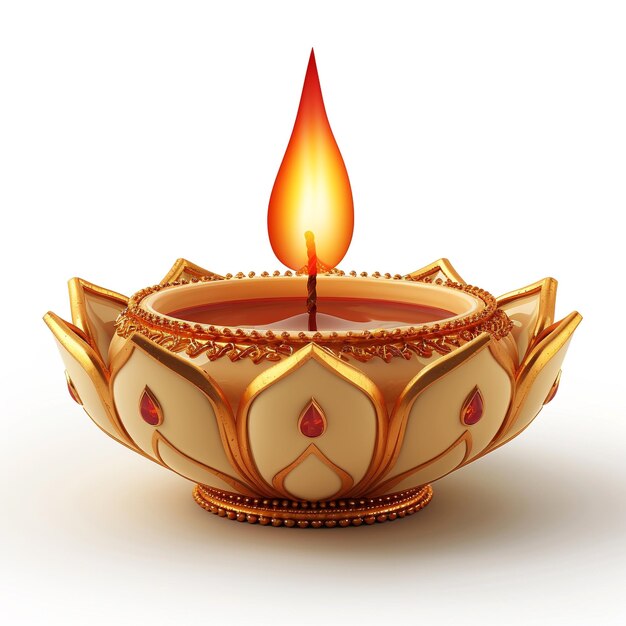 Photo a candle that is lit up with a flame on it