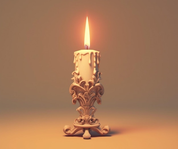 Photo candle