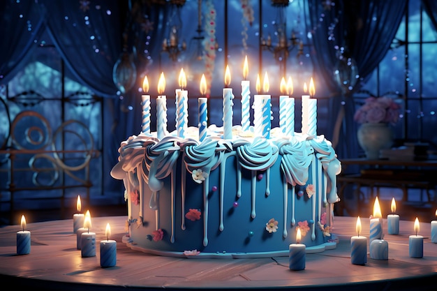 Праздники при свечах, поздравления с днем рождения
