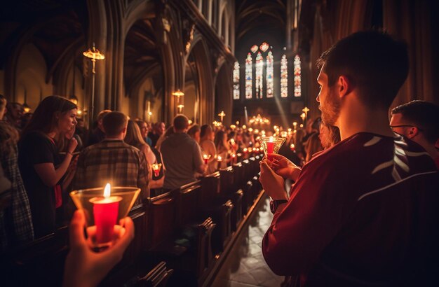 Foto giorno di candlemas