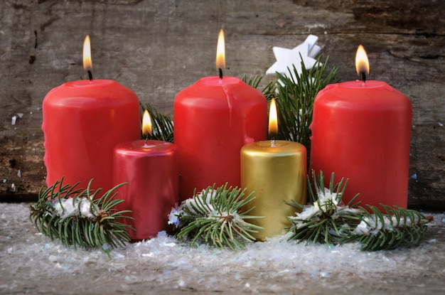 Свечи в канун Рождества