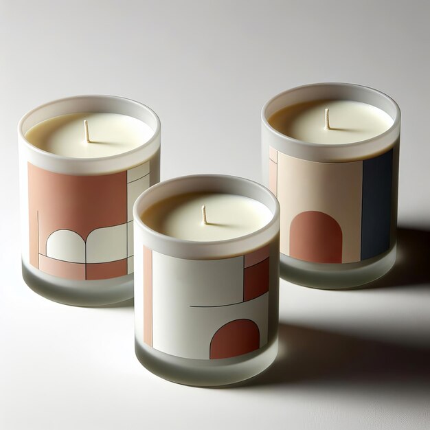 Photo candles design