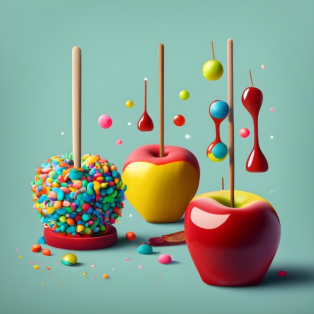 Candy apples offer the best of all sweet worlds