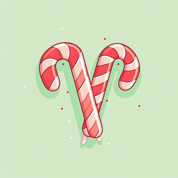 Candy canes christmas