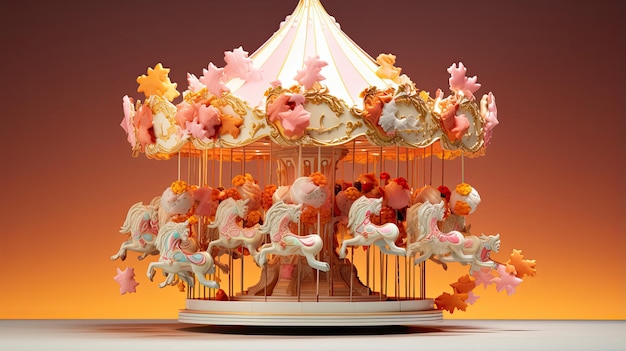 Candy Corn Carousel