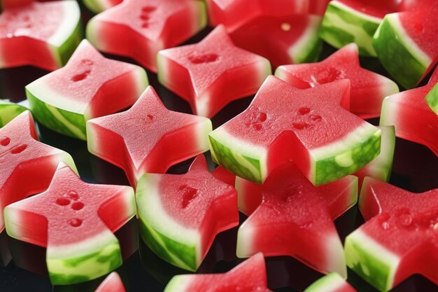 candy in the form of watermelon