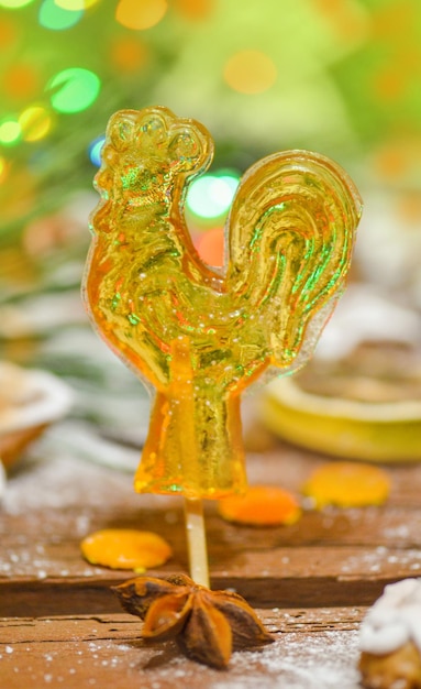 Candy lollipop cock