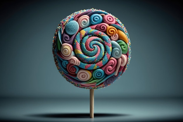 Candy lollipop