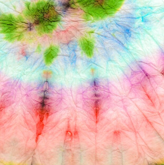 Foto candy spiral tie dye gekleurde ronde ontwerp bloem