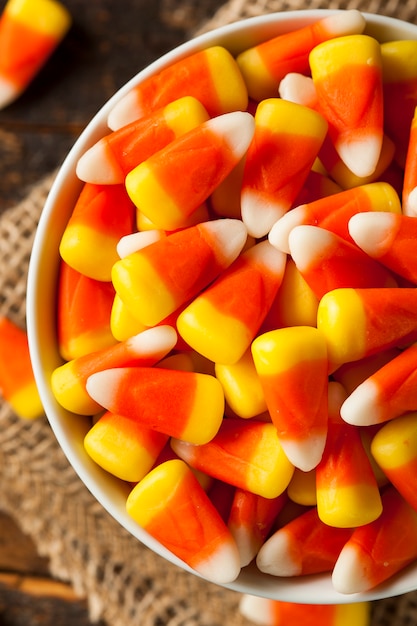 Candy sweet in a bowl