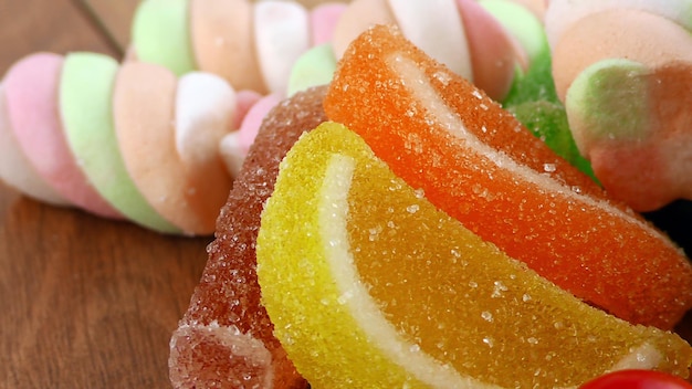 Candy Sweet Jelly Lolly и вкусный сахарный десерт