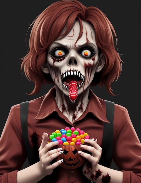 Candy Zombie Girl