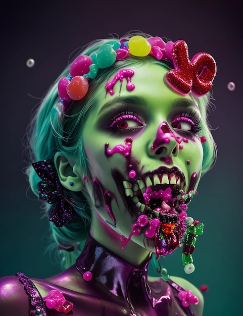 Candy Zombie Woman