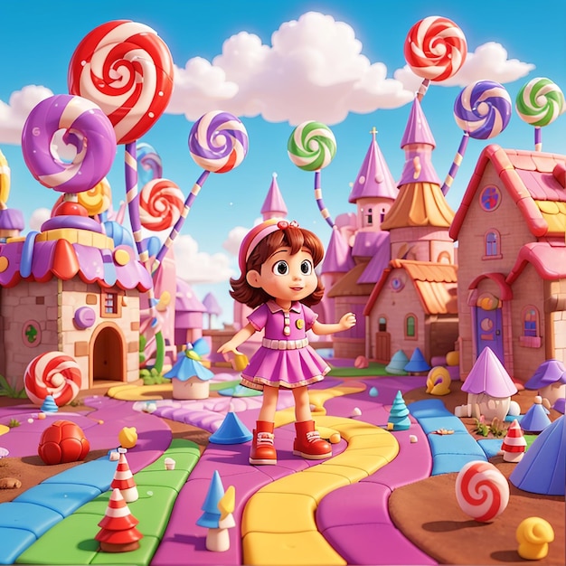 Candyland wiskundige avontuur