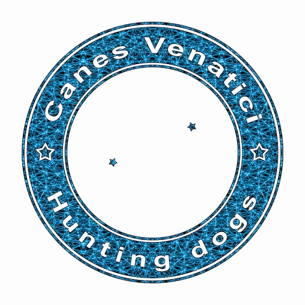 Canes Venatici Star Constellation Hunting Dogs Constellation